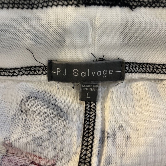 PJ Salvage Womens Pajama Lounge‎ Sleep Jogger Pants French Bulldogs Large - Picture 3 of 9